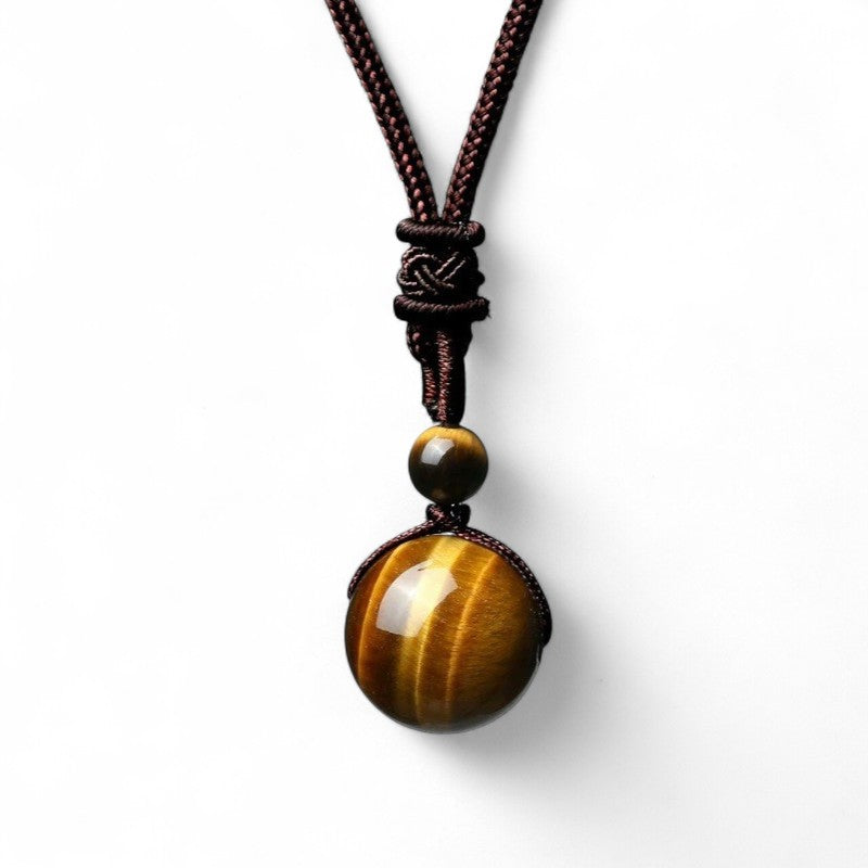 Protection: Tibetan Tiger's Eye Protection Necklace